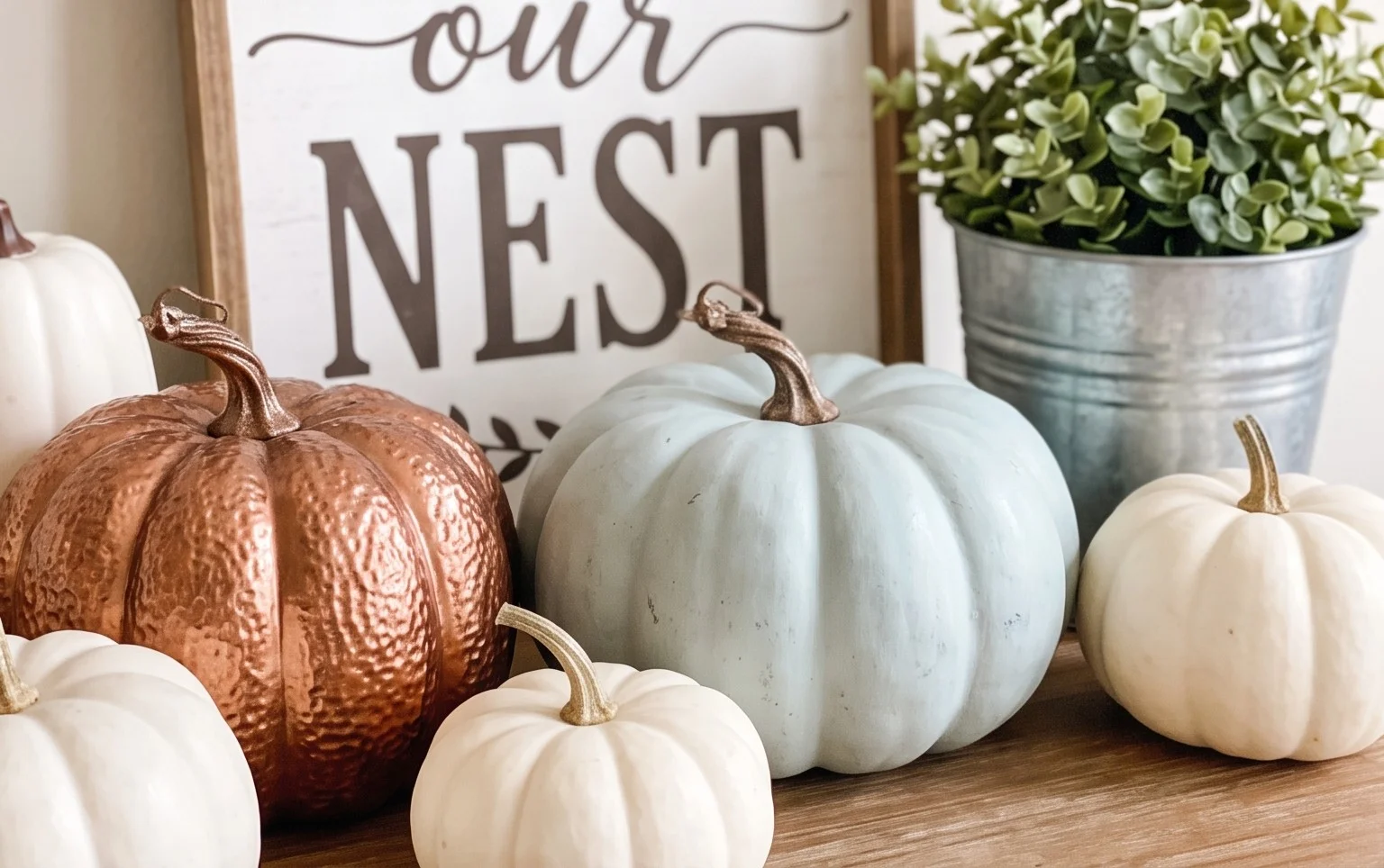 Transform Dollar Tree Pumpkins Into Stunning Fall Decor